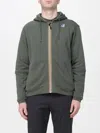 K-way Sweatshirt  Men Color Military In Gray