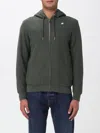 K-way Sweatshirt  Men Color Military In Green
