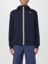 K-way Bonded  Jacket In Blue