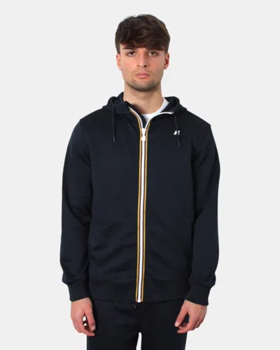 K-way Sweatshirt With Zip K Way Mod. Rainer Light Spacer - K89 Blue Depth