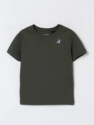K-way Kids' T-shirt  Kinder Farbe Military
