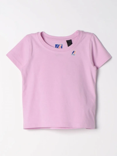 K-way T-shirt  Kids Colour Pink