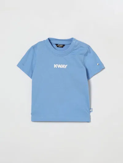 K-way Babies' T-shirt Kids  In Blue