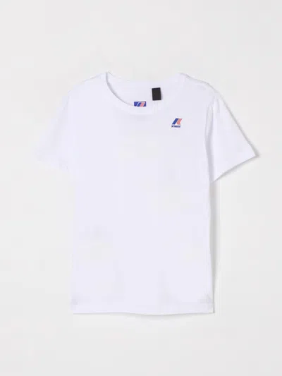 K-way T-shirt  Kids Color White