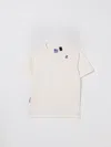 K-way White Edouard T-shirt In Cotton In White
