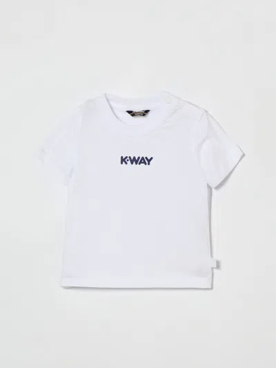 K-way Babies' T-shirt Kids  In White