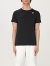 K-way T-shirt  Men Color Black In Black