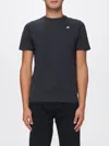 K-way Odom Letitrain Cotton Crew-neck T-shirt In Black