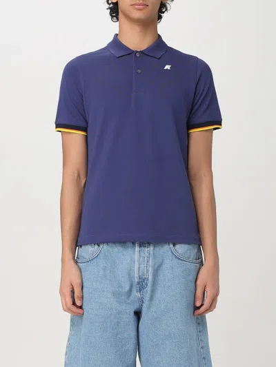 K-WAY POLO SHIRT K-WAY MEN COLOR BLUE 1,G58206239