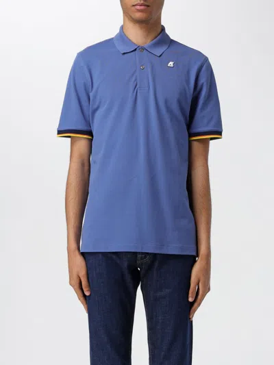 K-way T-shirt  Men Color Blue 1 In Blue 1
