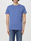 K-way T-shirt  Men Color Blue 1 In Yellow-blue