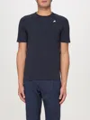 K-way T-shirt  Men Color Blue