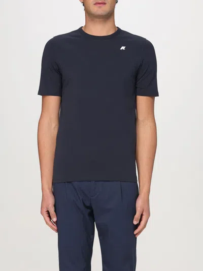 K-way T-shirt  Men Color Blue