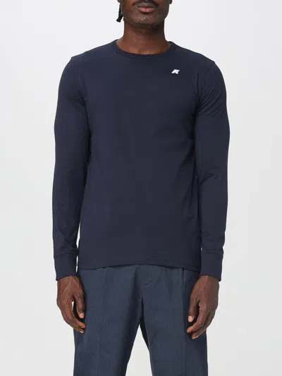 K-way T-shirt  Men Color Blue