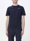 K-way Odom Letitrain Cotton Crew-neck T-shirt In Blue