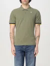 K-way T-shirt  Men Color Green