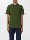 K-way T-shirt  Men Color Green