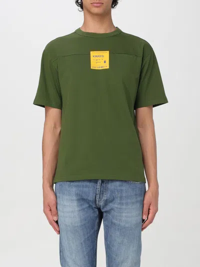 K-way T-shirt  Men Colour Green