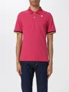 K-way T-shirt  Men Color Pink