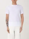 K-way Odom Letitrain Cotton Crew-neck T-shirt In White