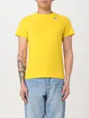 K-way T-shirt  Men Color Yellow