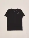 K-way T-shirt Le Vrai 3.0 Edouard T-shirt In Black