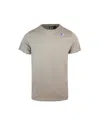 K-way T-shirt Le Vrai Edouard Beige In Wg9