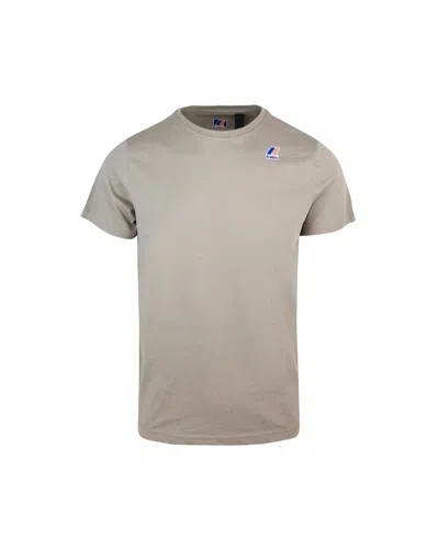 K-way T-shirt Le Vrai Edouard Beige In Wg9