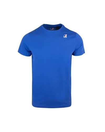 K-way T-shirt Le Vrai Edouard Blu In 063