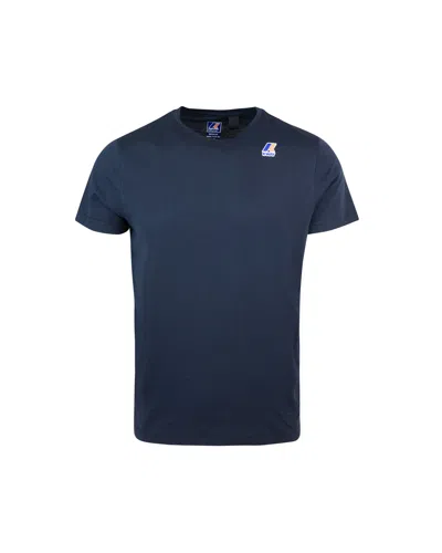 K-WAY K WAY T SHIRT LE VRAI EDOUARD BLU