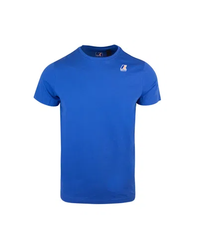 K-WAY K WAY T SHIRT LE VRAI EDOUARD BLU