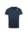 K-way T-shirt With Round Neck And Short Sleeves In K89