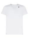 K-way Cotton T-shirt With Logo In White