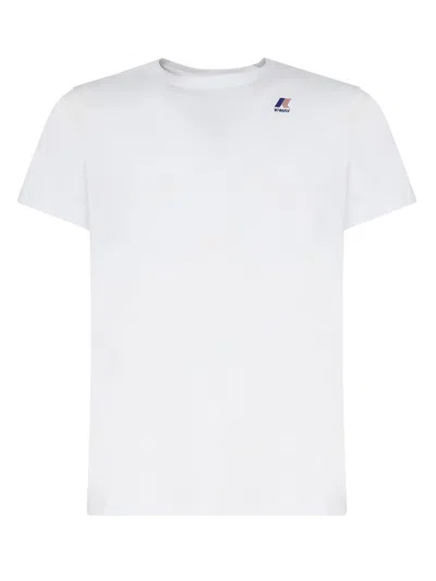 K-WAY T-SHIRT LOGO IN COTTON