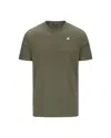 K-way T-shirt Odom Green Lichen In Gray