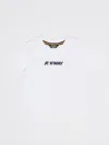K-way Pete Logo-print T-shirt In Bianco