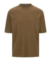 K-way T-shirt With Round Neck And Short Sleeves In Green