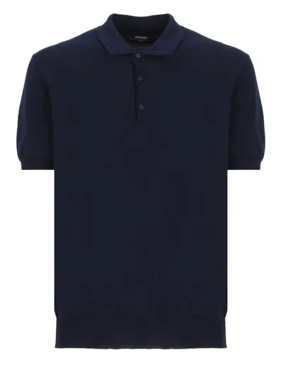 K-way T-shirts And Polos In Blue