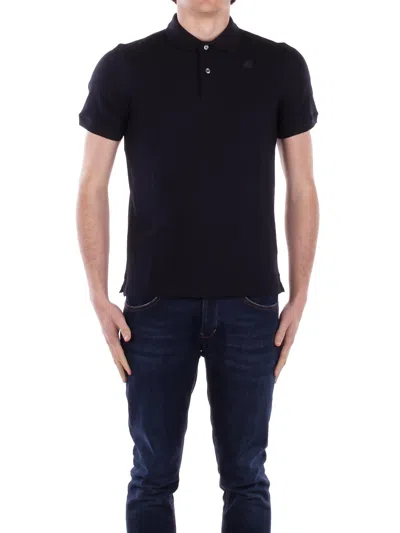 K-way T-shirts And Polos In Blu Depth Blu