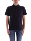 K-way K Way Polo Shirt In Blu Depth Blu