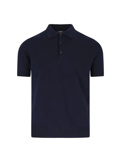 K-way T-shirts And Polos In Blue