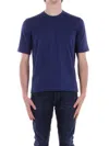 K-way T-shirts And Polos Blue In Blu Blu E Verdi