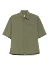 K-way Olive Green Polo 'licon' Shirt In Green