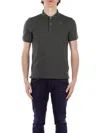 K-way Vincent Cotton Polo Shirt Polo Shirt In Green Black Verde