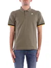 K-way T-shirts And Polos Green In Verde Blu E Verdi