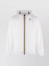 K-way The True 3.0 Claude Hooded Nylon Jacket In White