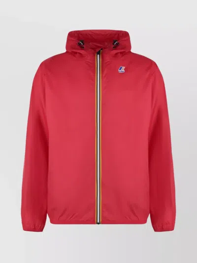 K-way Le Vrai 4.0 Claude Warm Water Repellent Jacket In Red