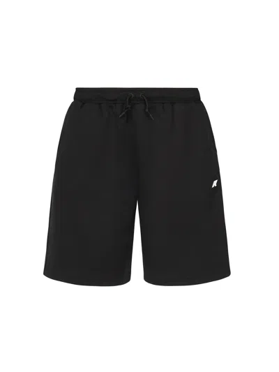 K-way Theotime Light Spacer Bermuda Shorts In Neutrals