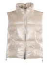 K-way Thille Thermo Pearly Puffed Gilet In Neutral