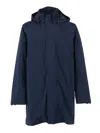 K-way Thomal Bonded Padded Down Jacket In Blue